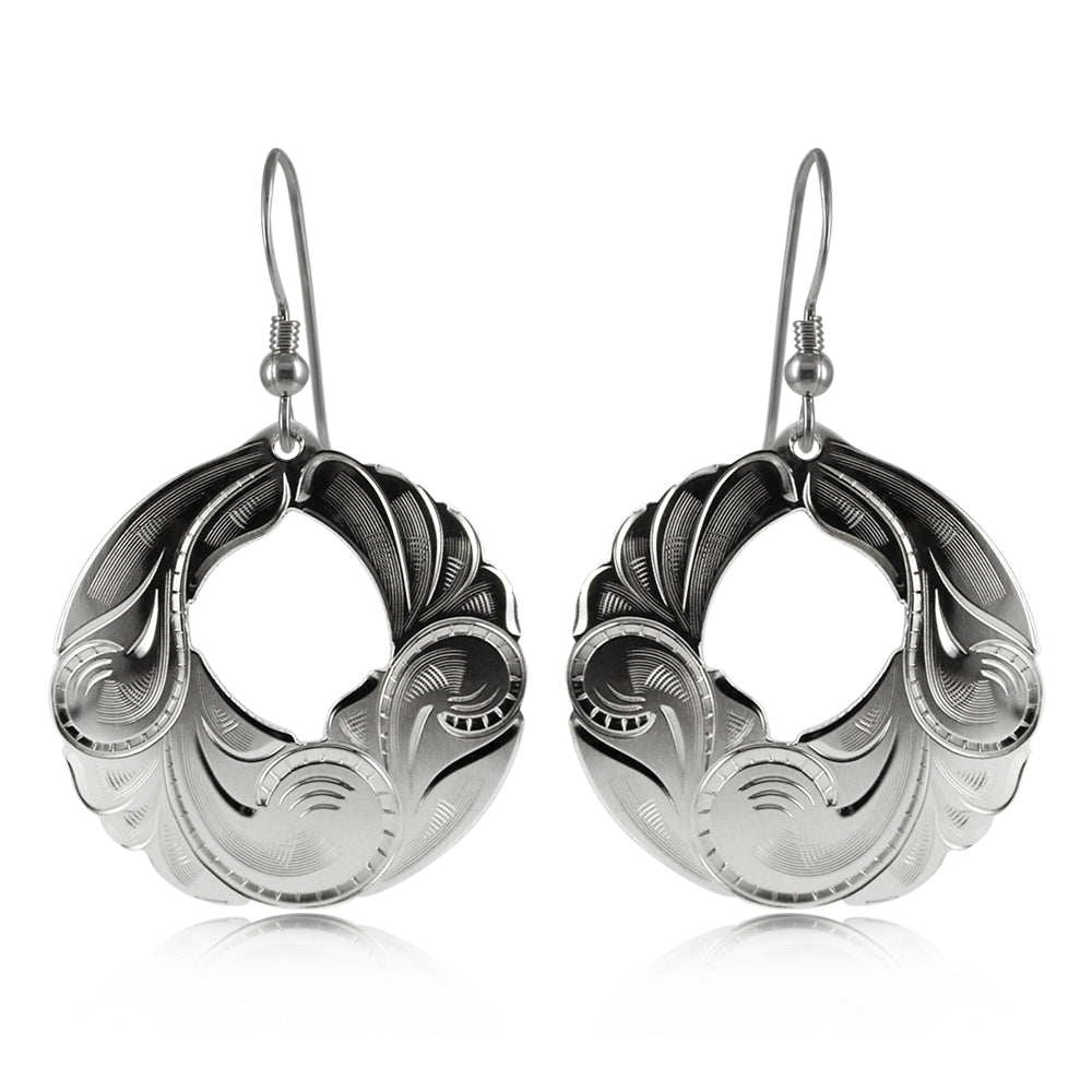 Boucles d'oreilles florales