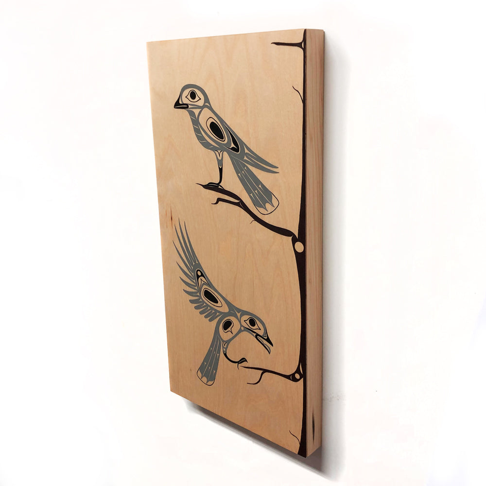 Goozih - Gray Jays Wall Plaque