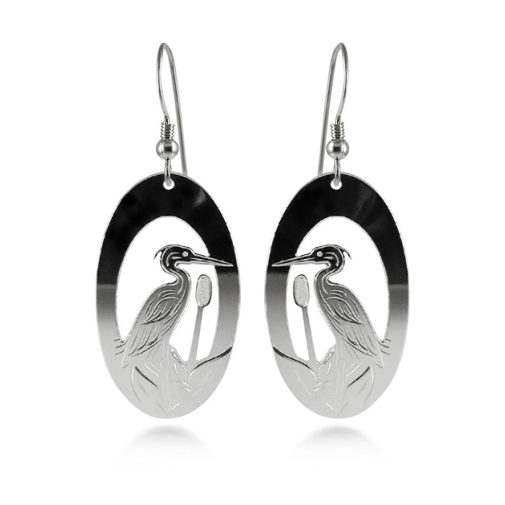 Heron Earrings