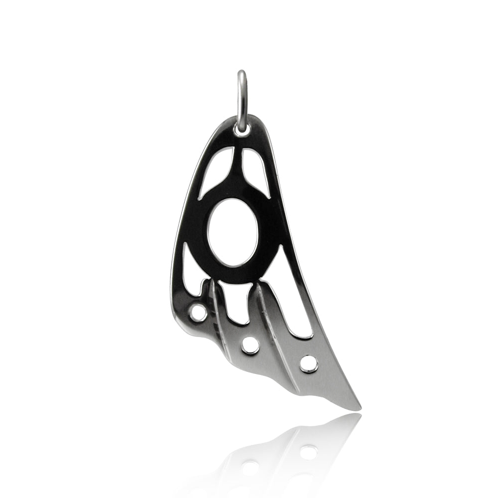 Pendentif en plumes de colibri