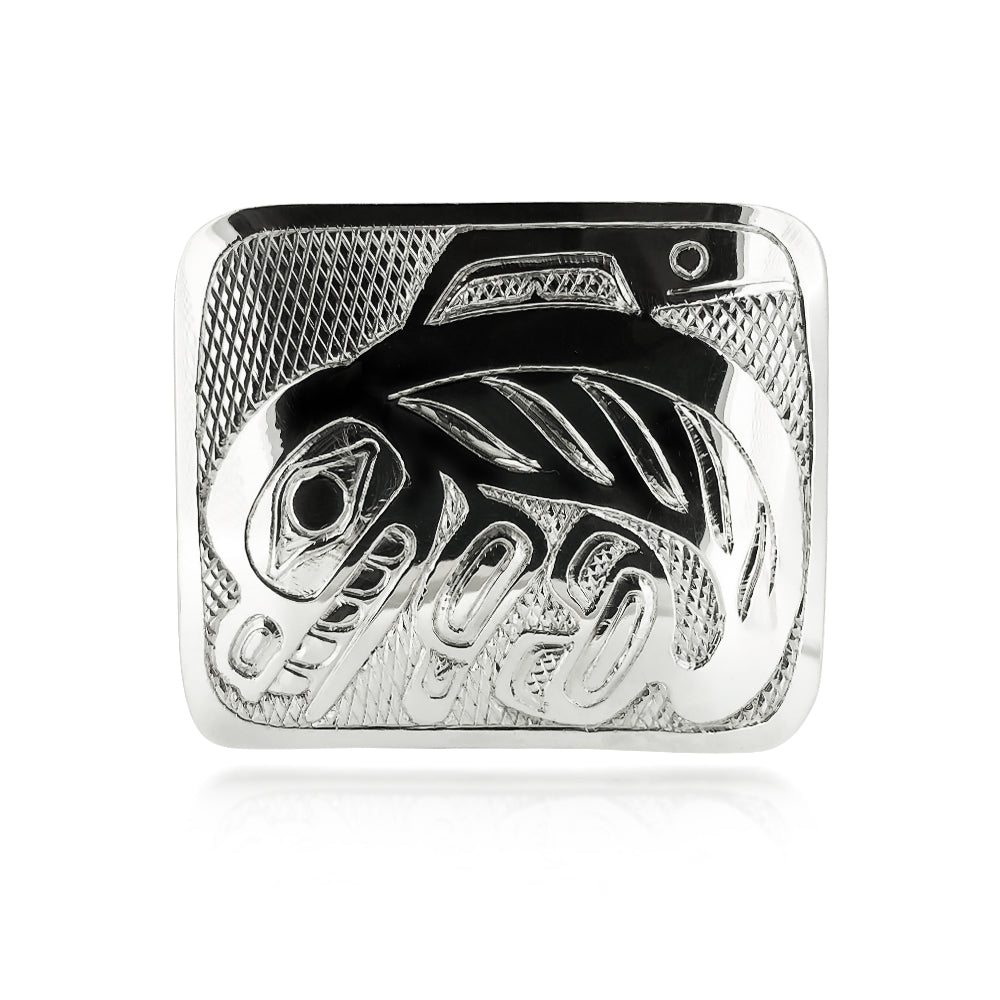Killer Whale Belt Buckle