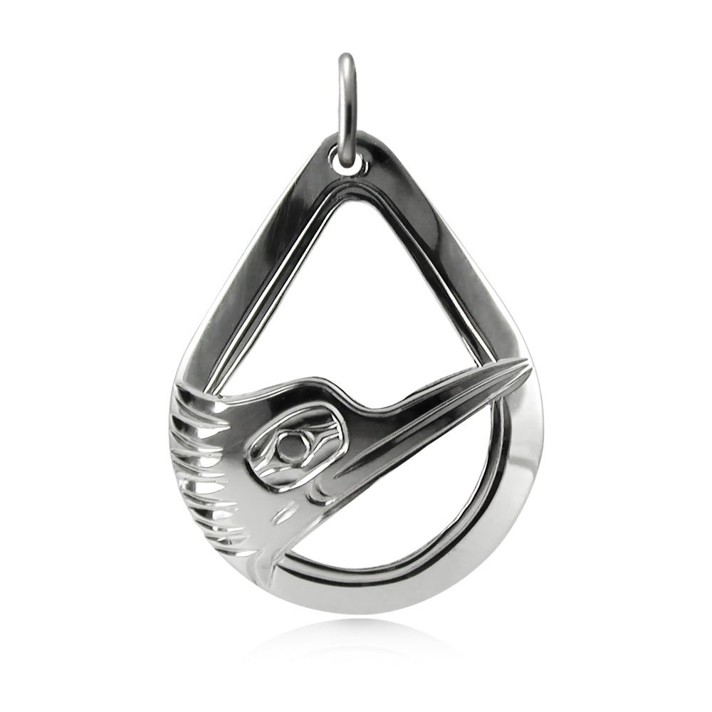 Pendentif Martin-pêcheur