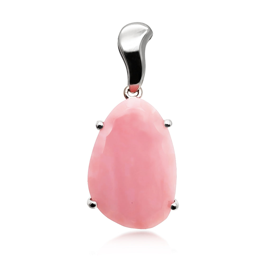 Peruvian Pink Opal Pendant