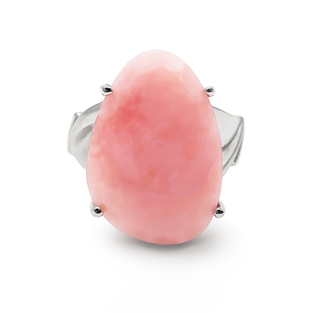Peruvian Pink Opal Ring