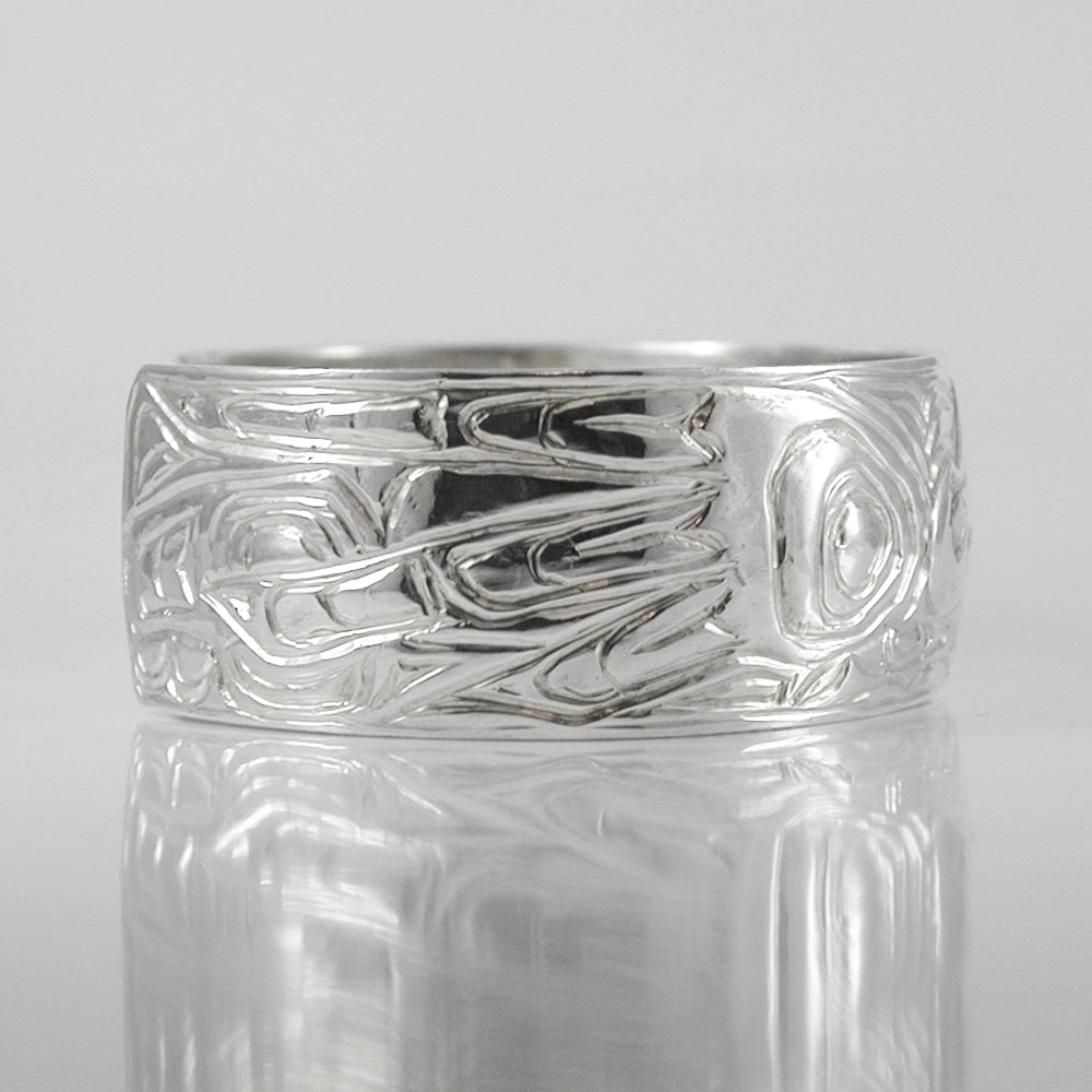 Bracelet de connexion spirituelle du corbeau et de l'aigle