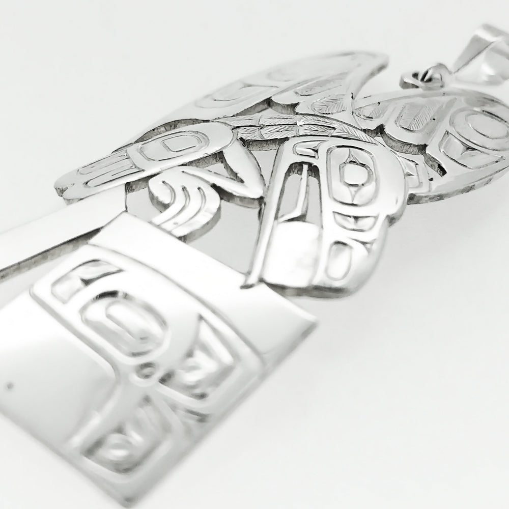 Raven Releasing the Sun Pendant