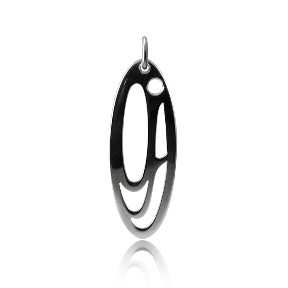 Pendentif tête de saumon