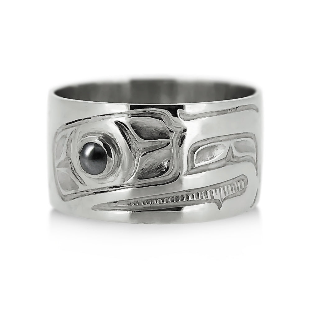 Thunderbird Ring with Hematite