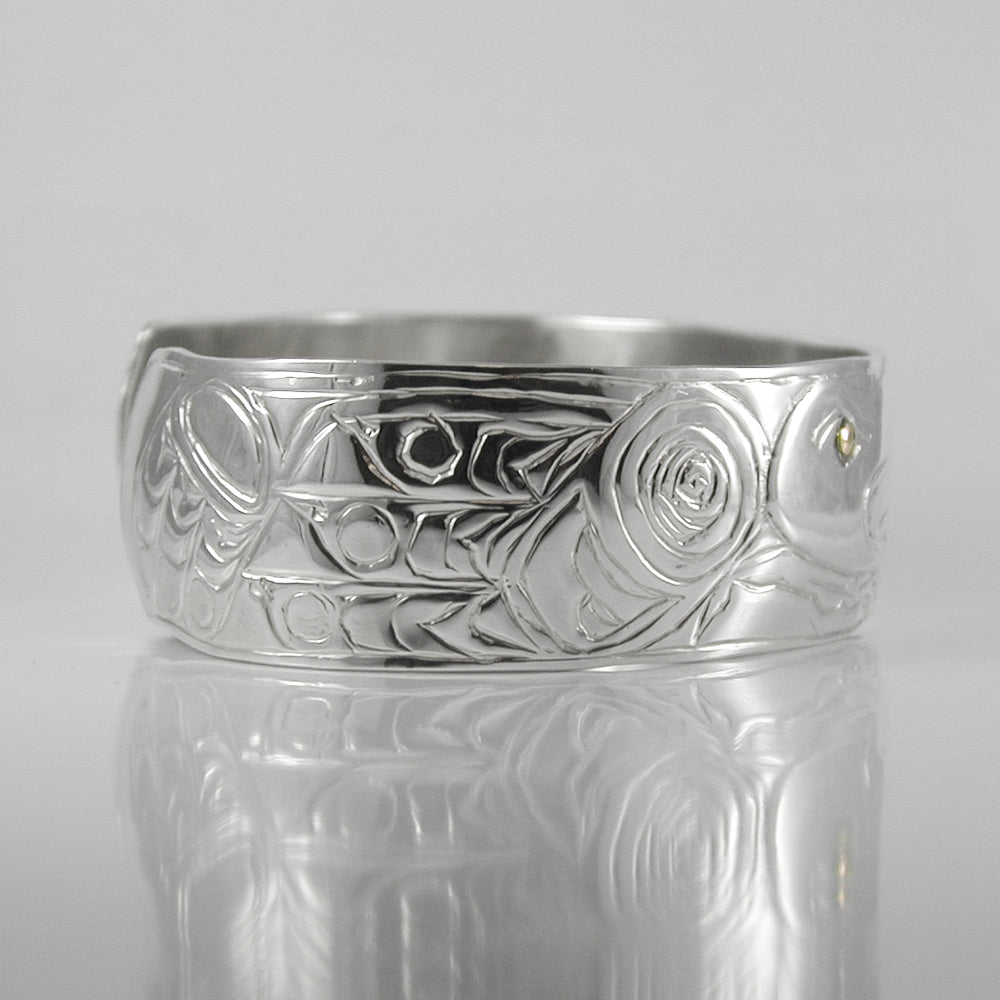 Bracelet de connexion esprit loup et aigle