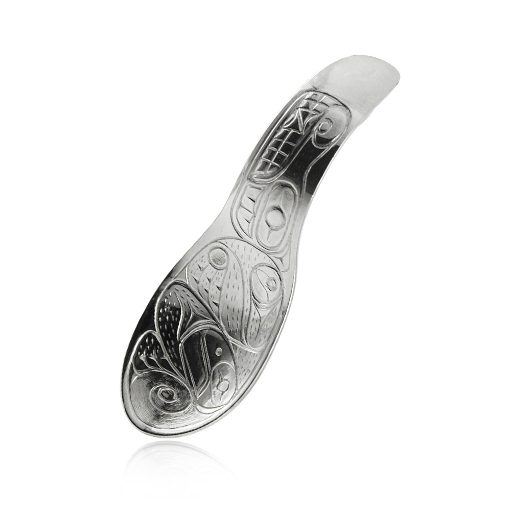 Pendentif cuillère loup