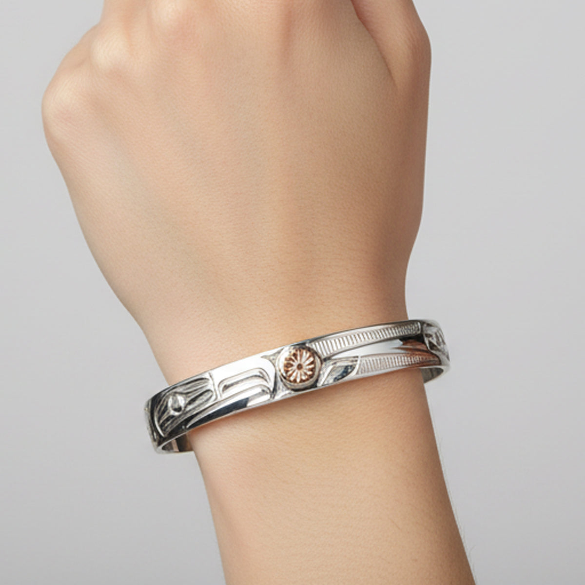 Eagle and Hummingbird with Sun Bracelet