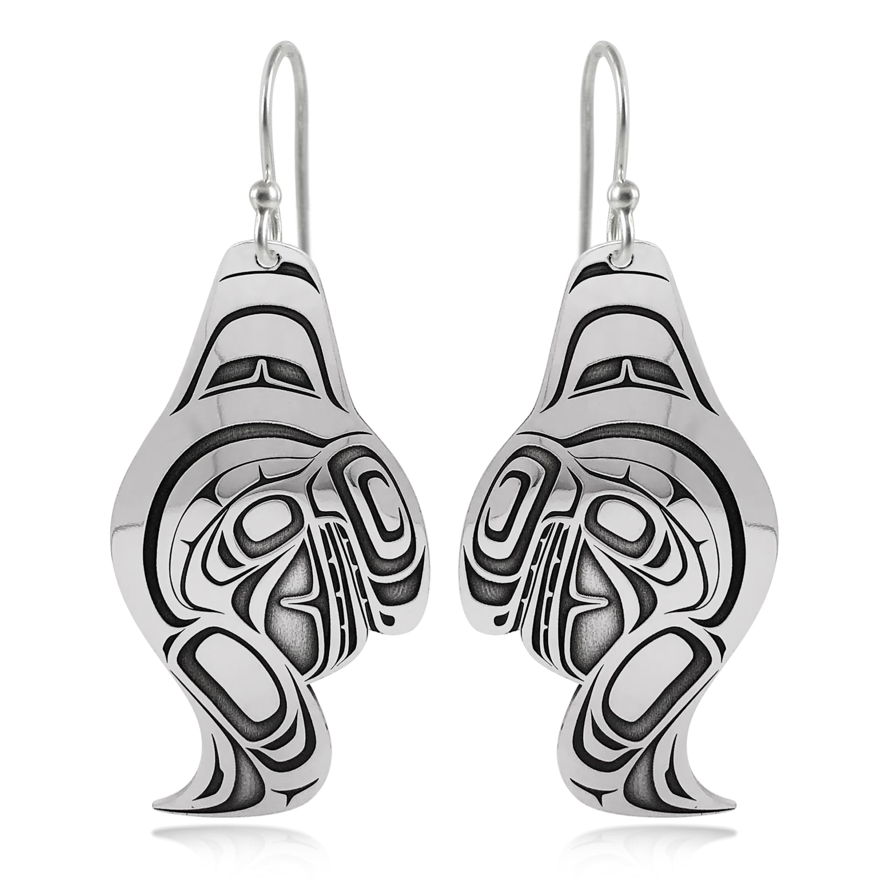 Killer Whale Earrings