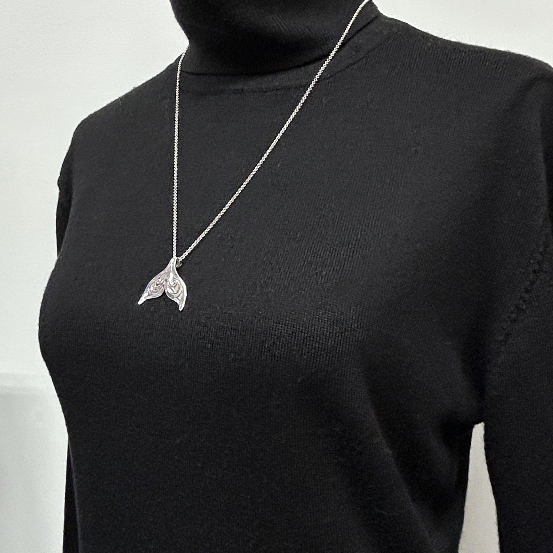 Whale Tail Pendant