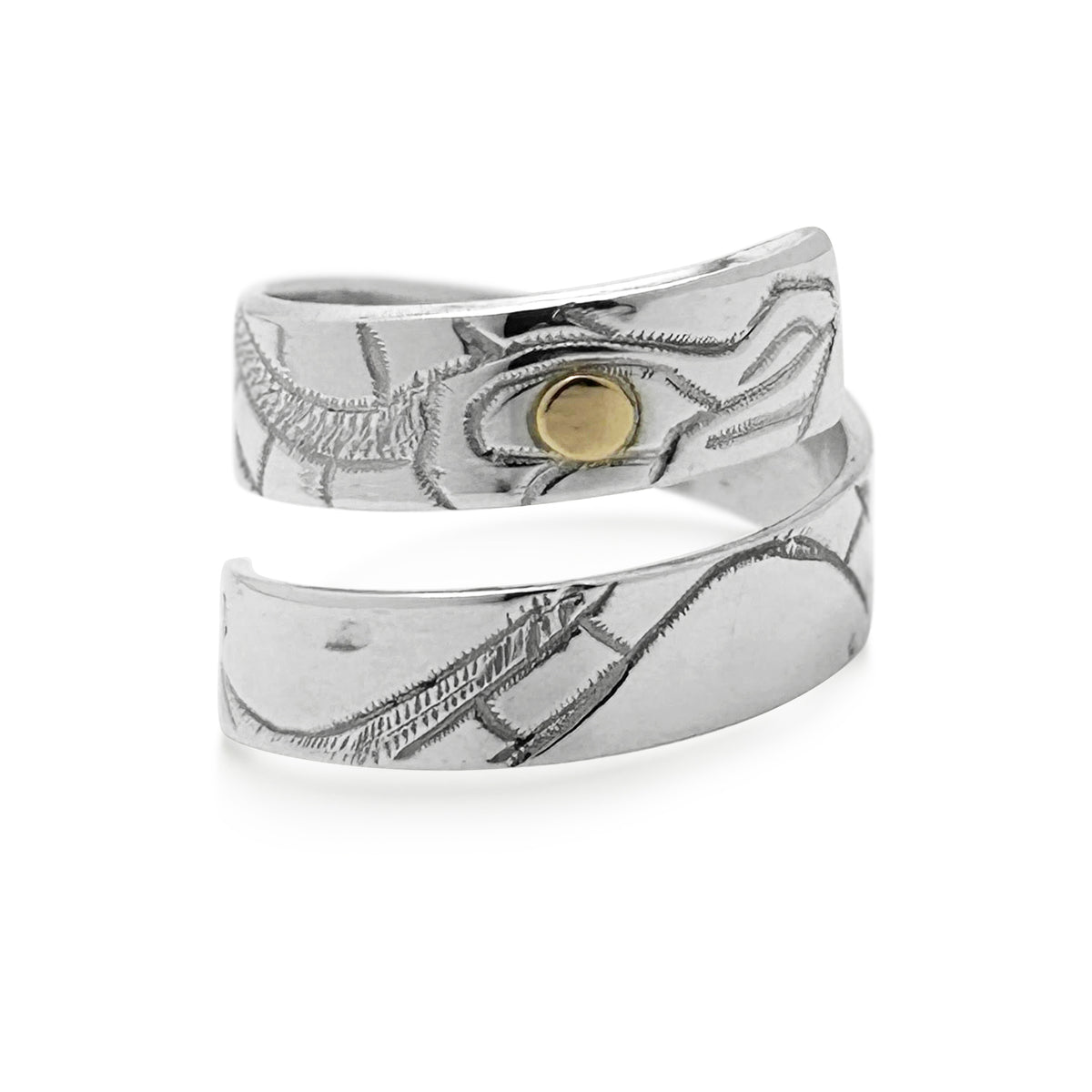 Wolf Wrap Ring