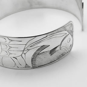 Eagle with Salmon and Sun Bracelet