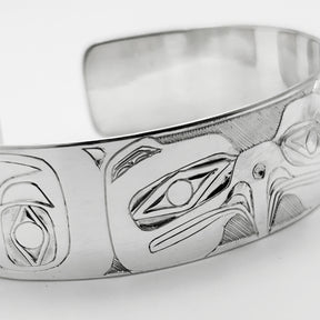 Eagle with Salmon and Sun Bracelet