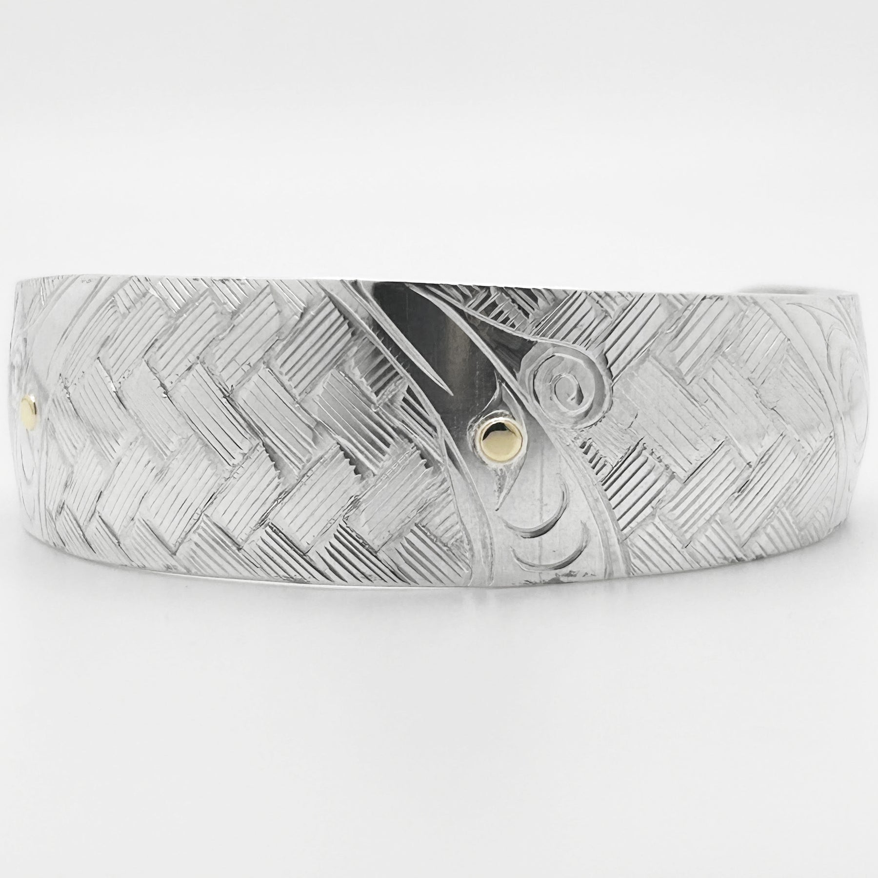 Salish Weave Sisiutl Bracelet