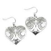 Thunderbird Heart Earrings