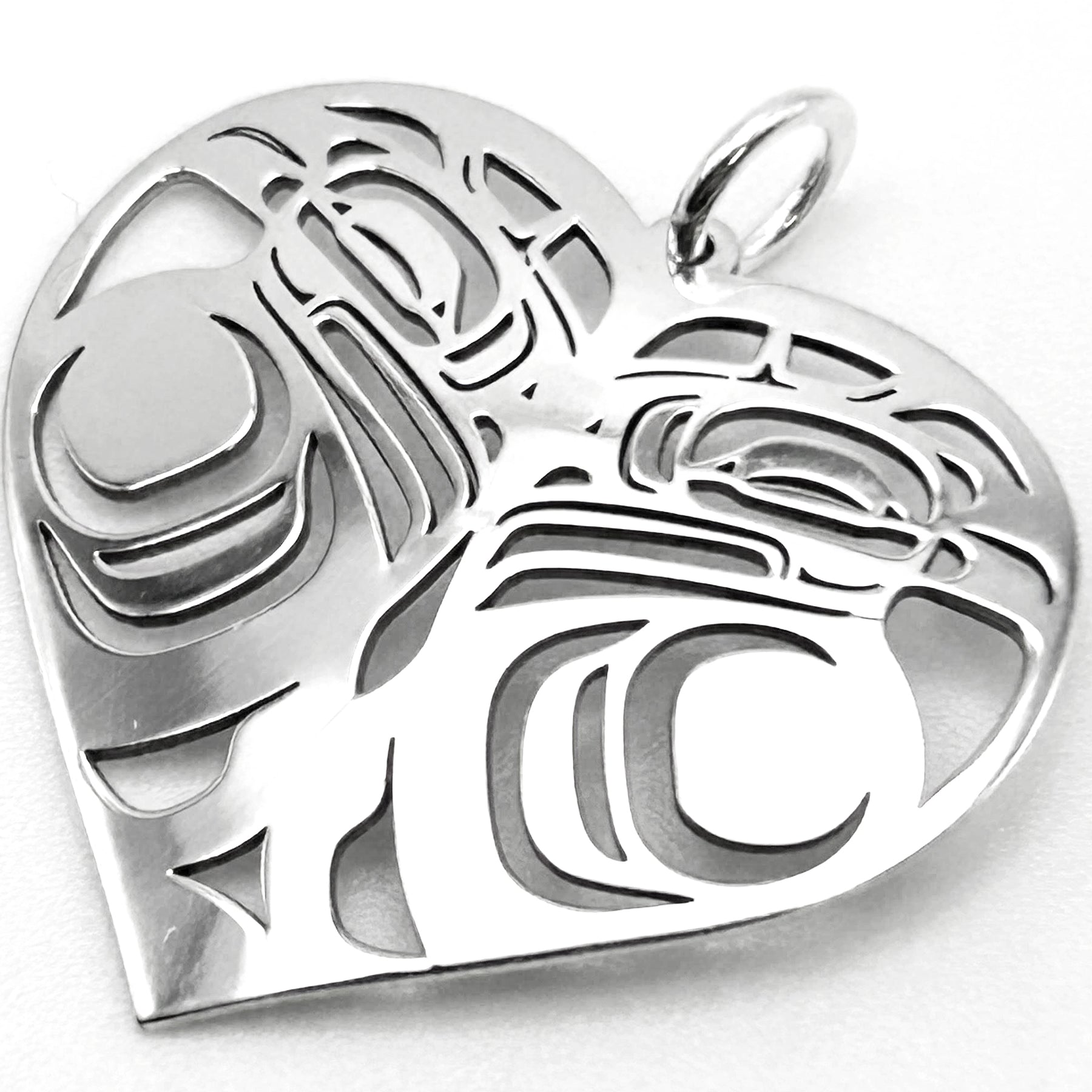 Thunderbird Heart Pendant