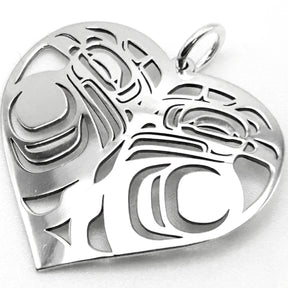 Thunderbird Heart Pendant