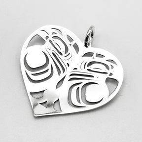 Thunderbird Heart Pendant