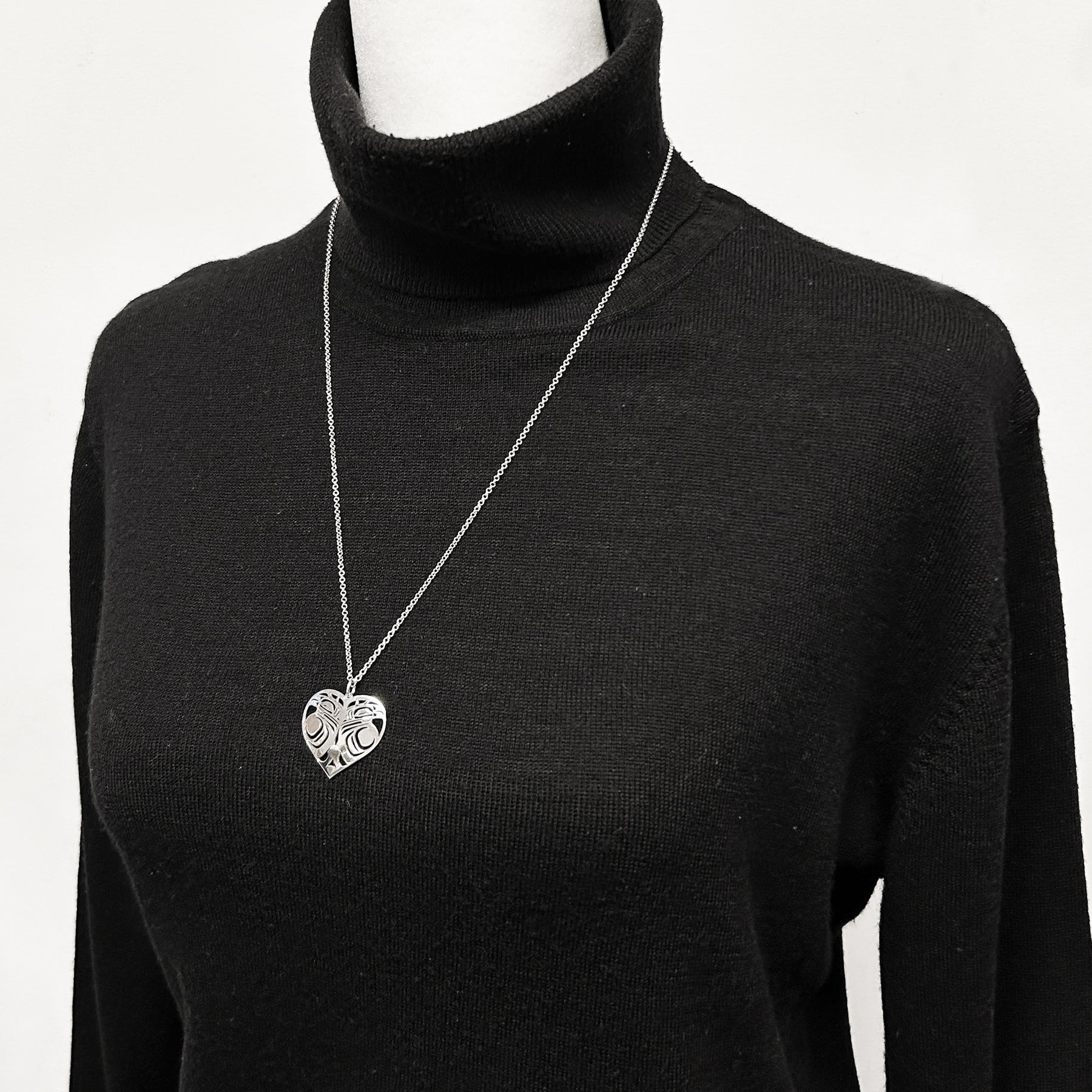 Thunderbird Heart Pendant