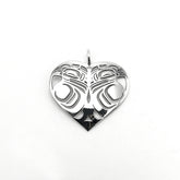Thunderbird Heart Pendant