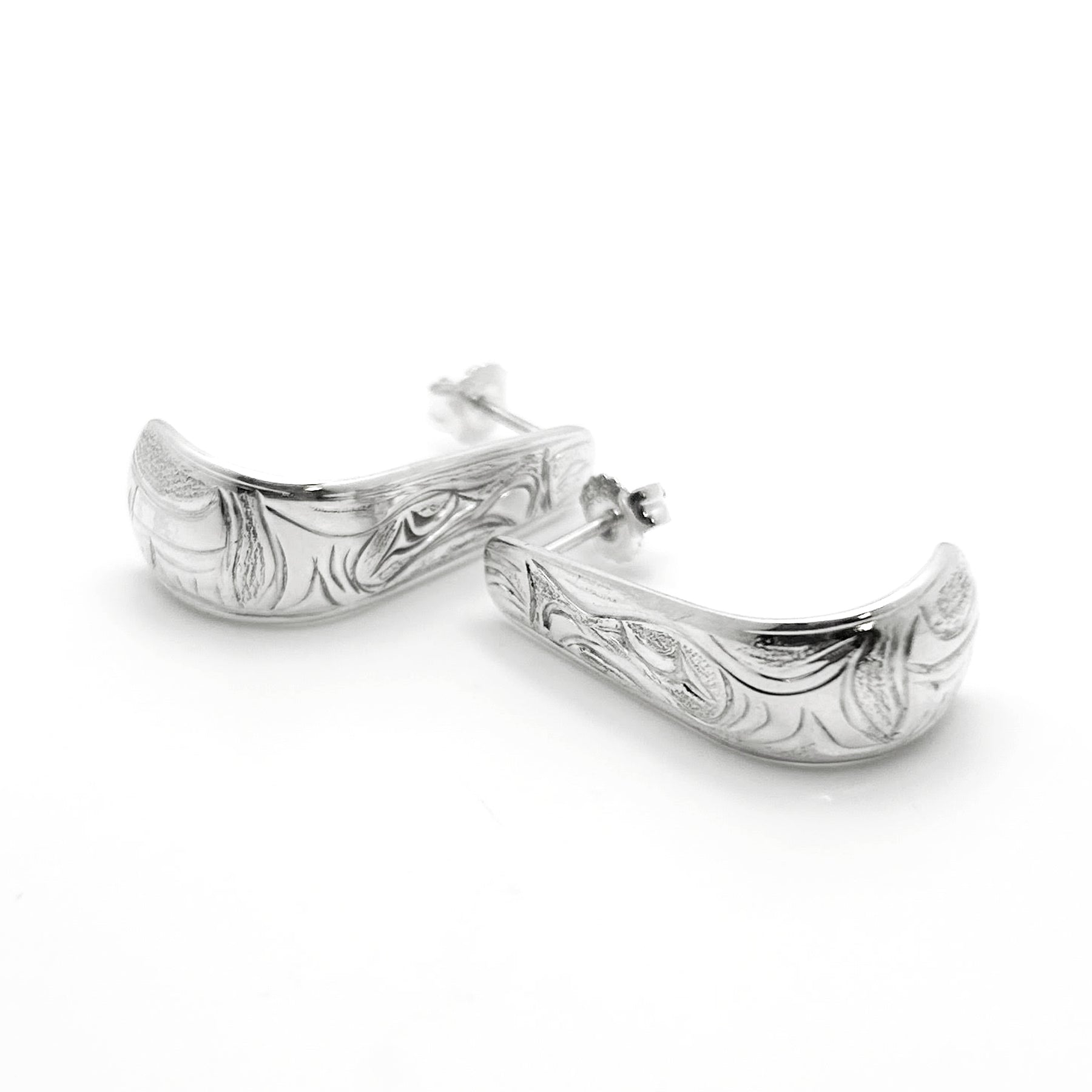 Owl and Moon Earrings