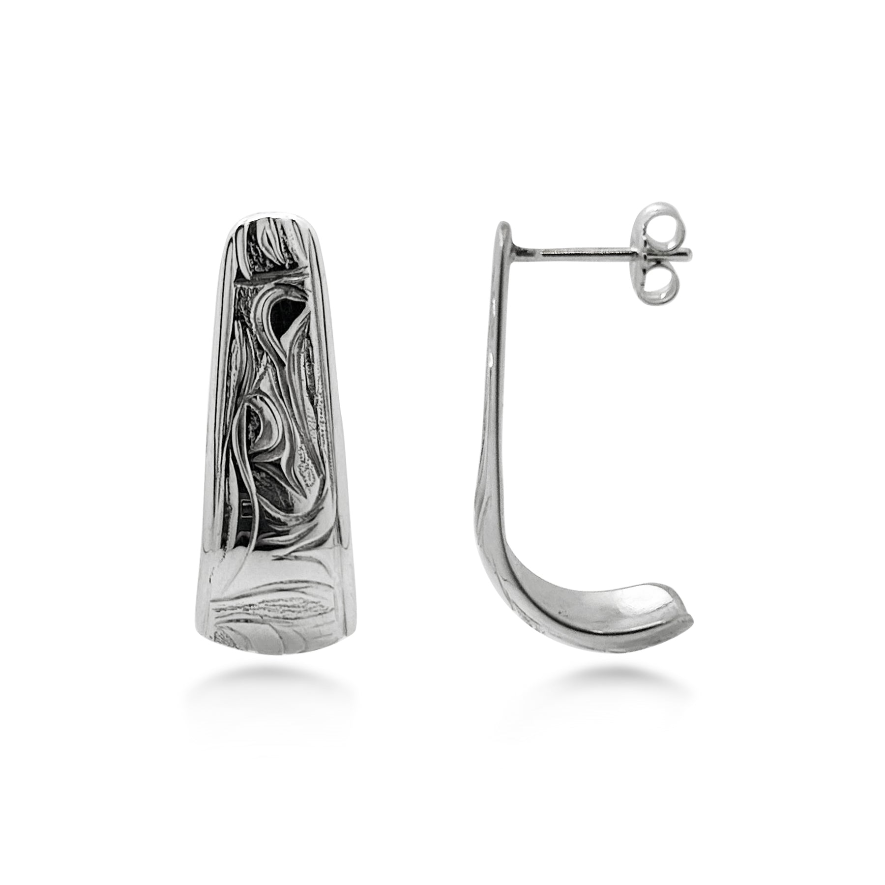 Owl and Moon Earrings