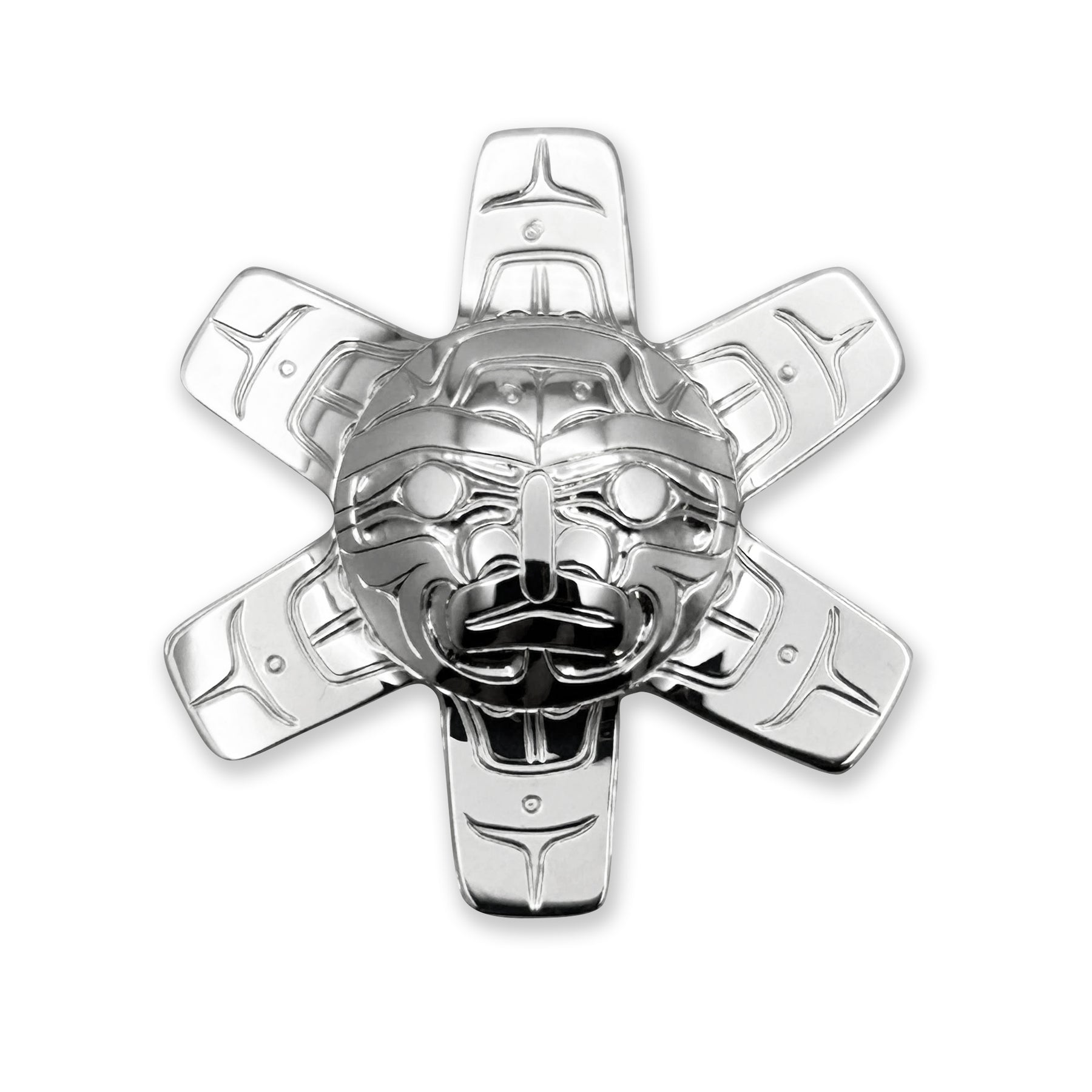 Sun Pendant / Brooch