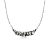 Eagle Canoe Necklace