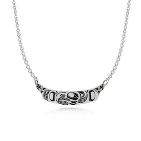 Eagle Canoe Necklace