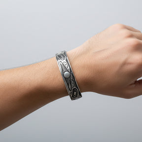 Ravens and Sun Bracelet