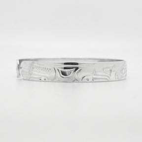 Wolves and Moon Bracelet