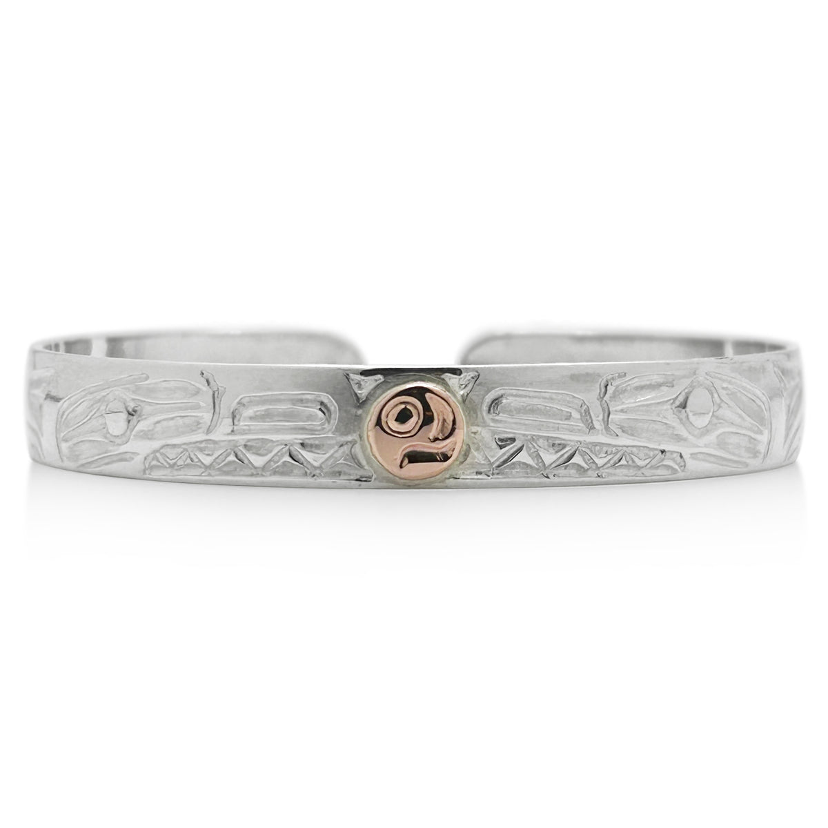 Wolves and Moon Bracelet