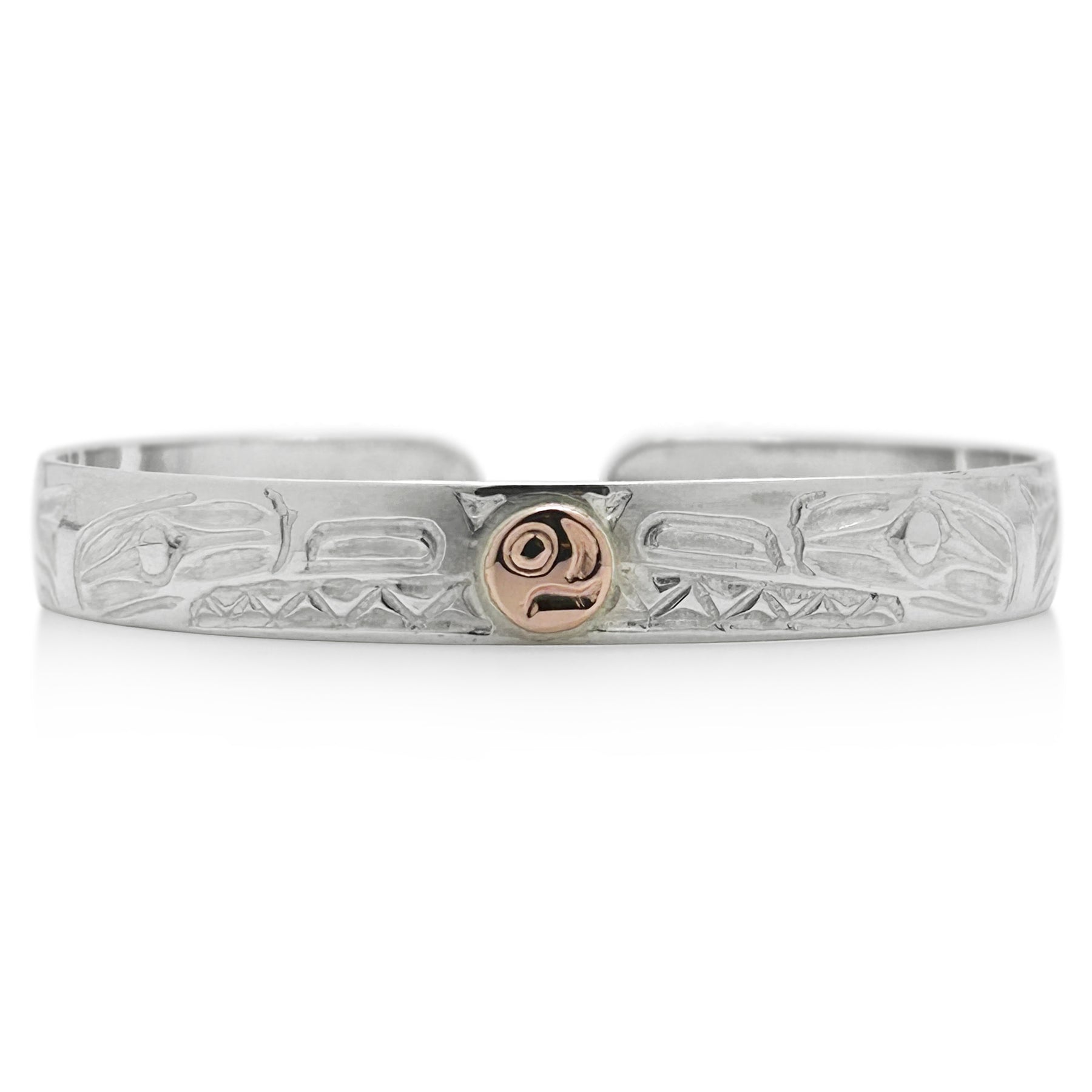 Wolves and Moon Bracelet
