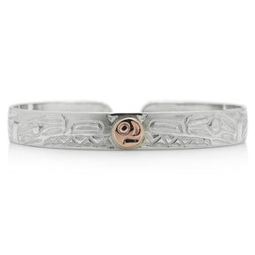 Wolves and Moon Bracelet