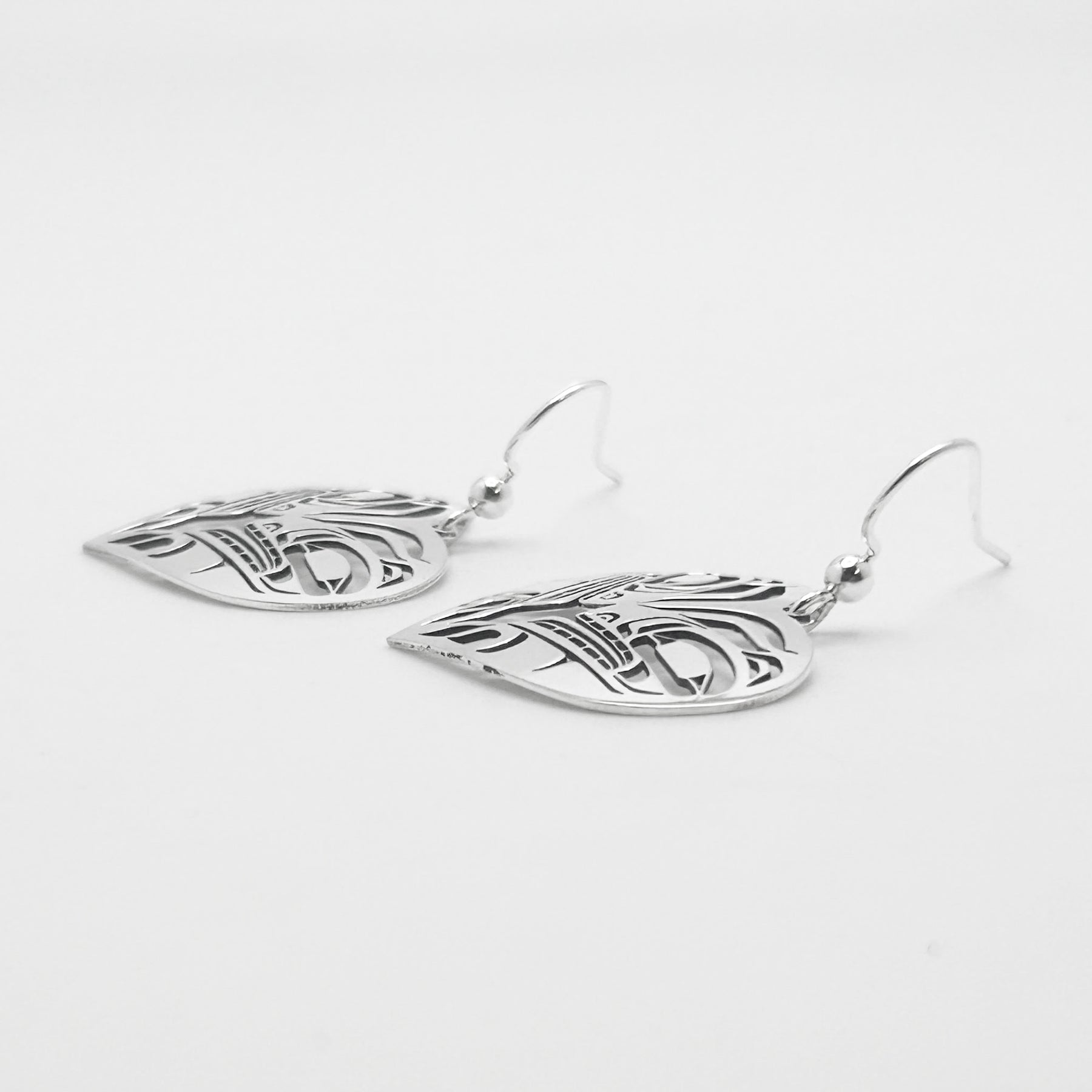 Wolf Heart Earrings
