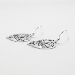Wolf Heart Earrings