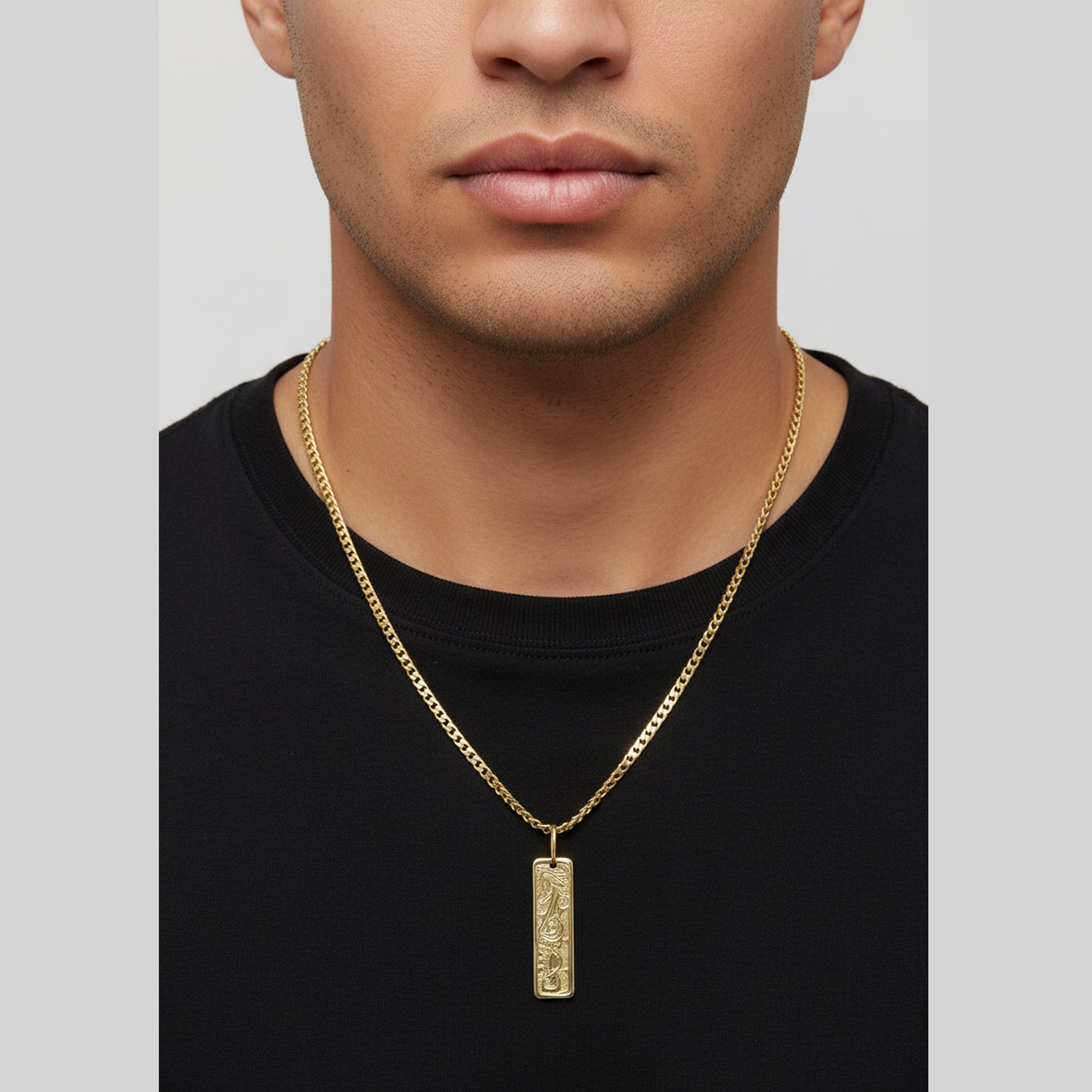 14K Yellow Gold Hummingbird Pendant