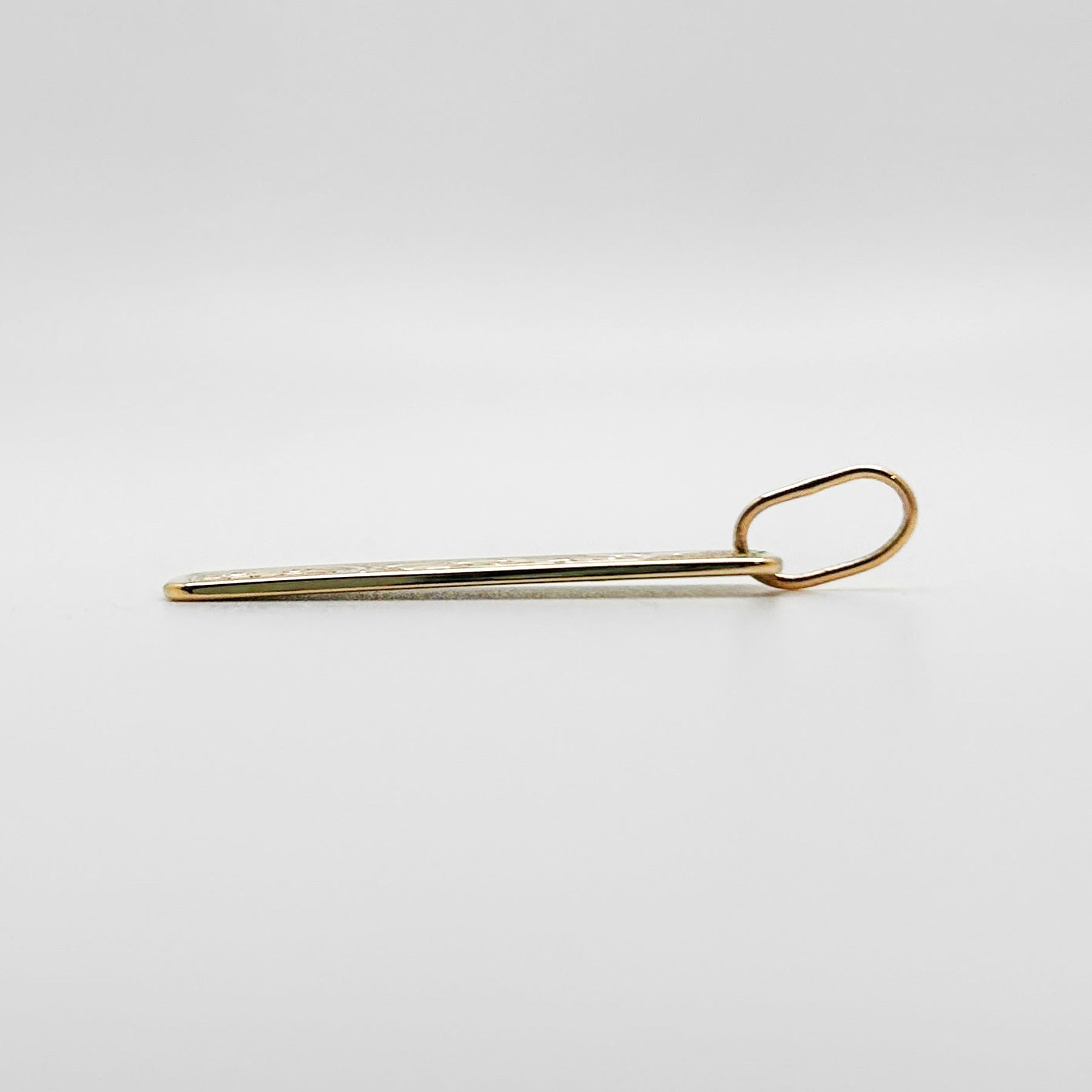 14K Yellow Gold Killer Whale Pendant