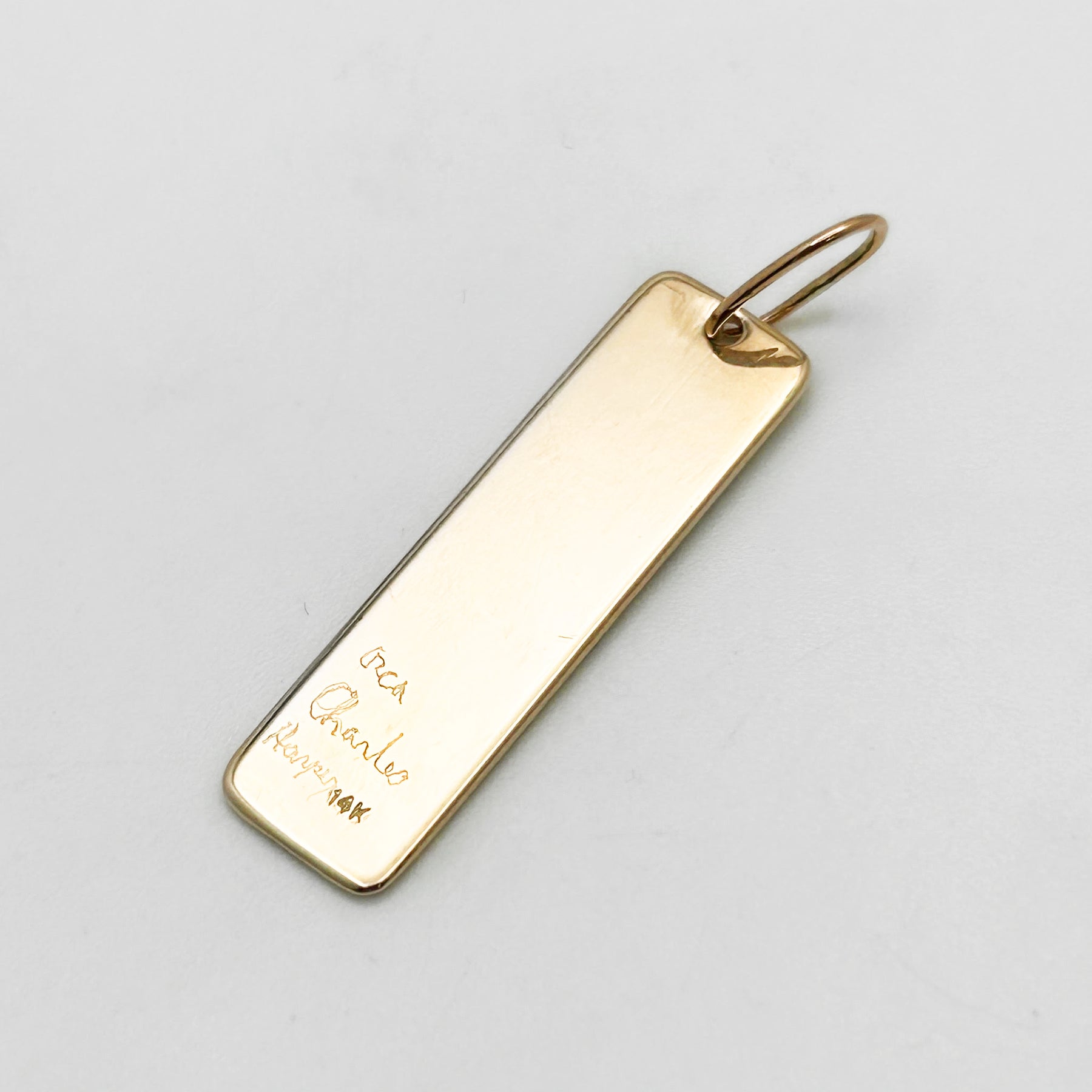 14K Yellow Gold Killer Whale Pendant