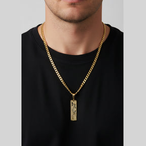 14K Yellow Gold Killer Whale Pendant