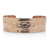 Killer Whale and Wolf Bracelet
