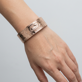 Killer Whale and Wolf Bracelet