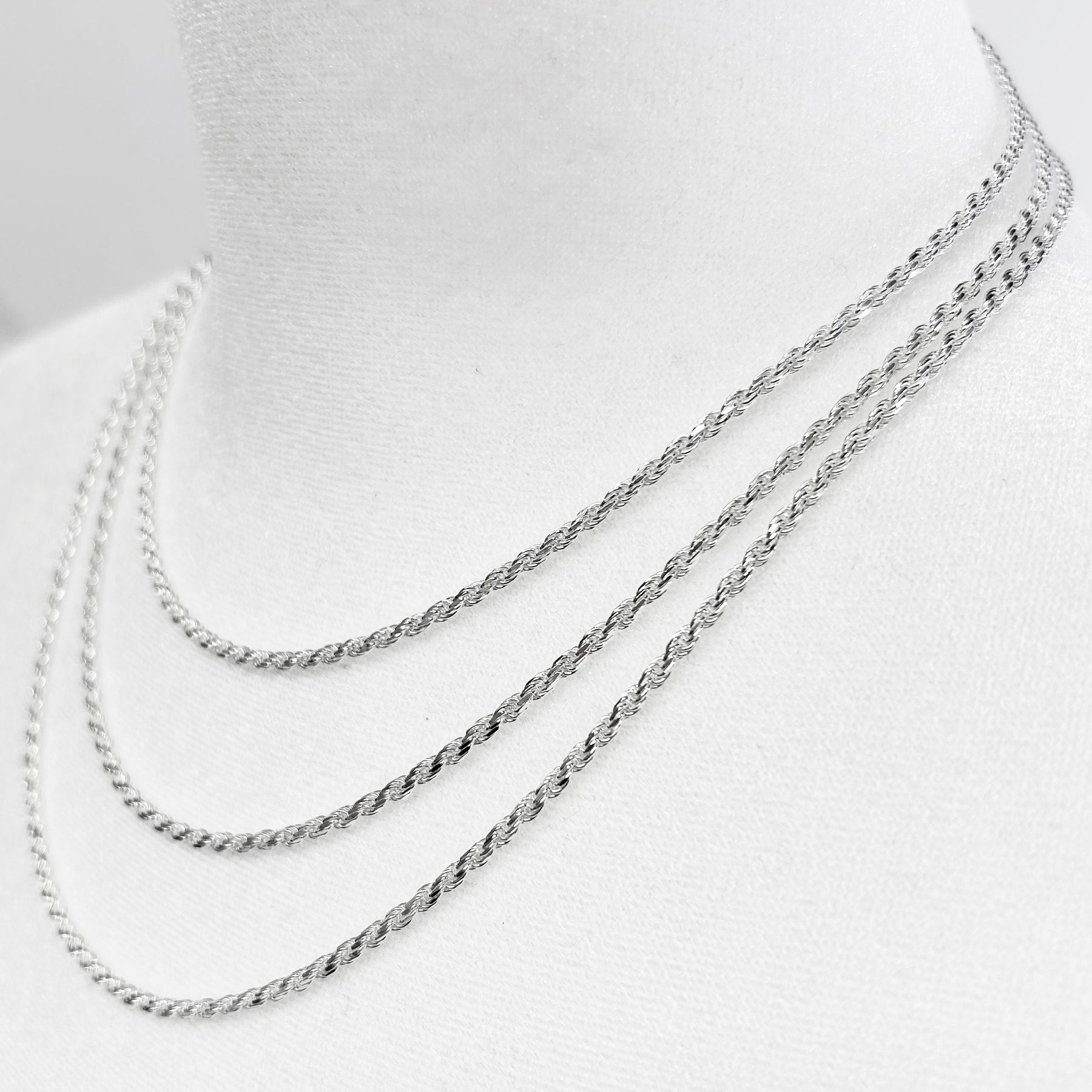 Rope Chain Necklace - 2.4mm