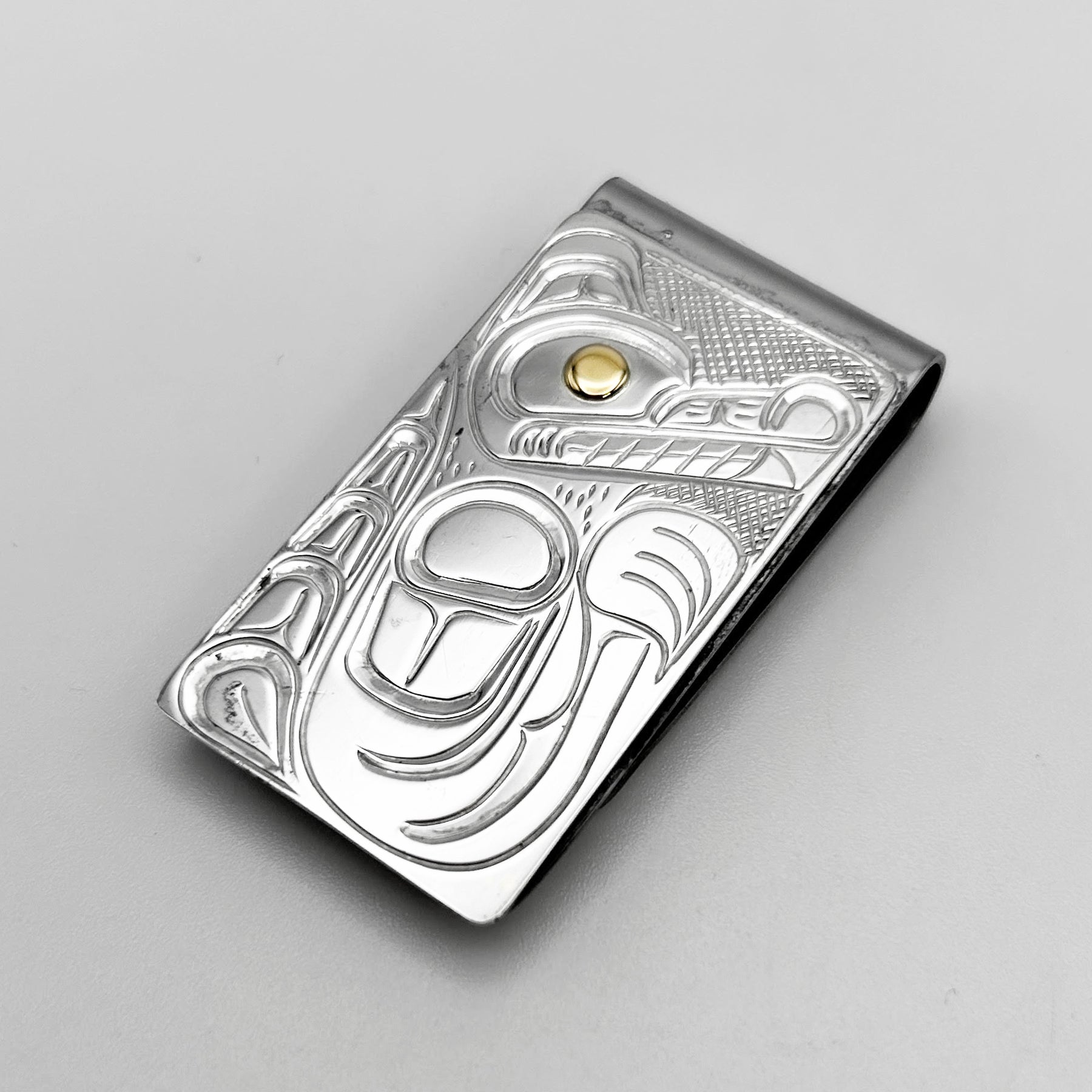 Wolf Money Clip