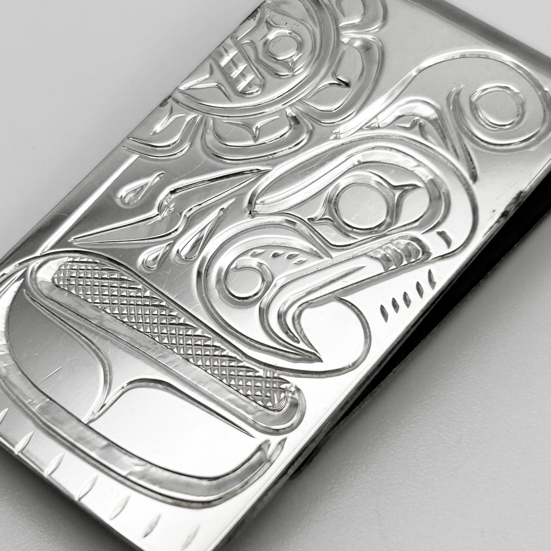 Thunderbird and Sun Money Clip