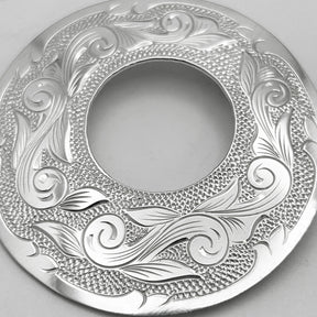 Floral Hoop Pendant