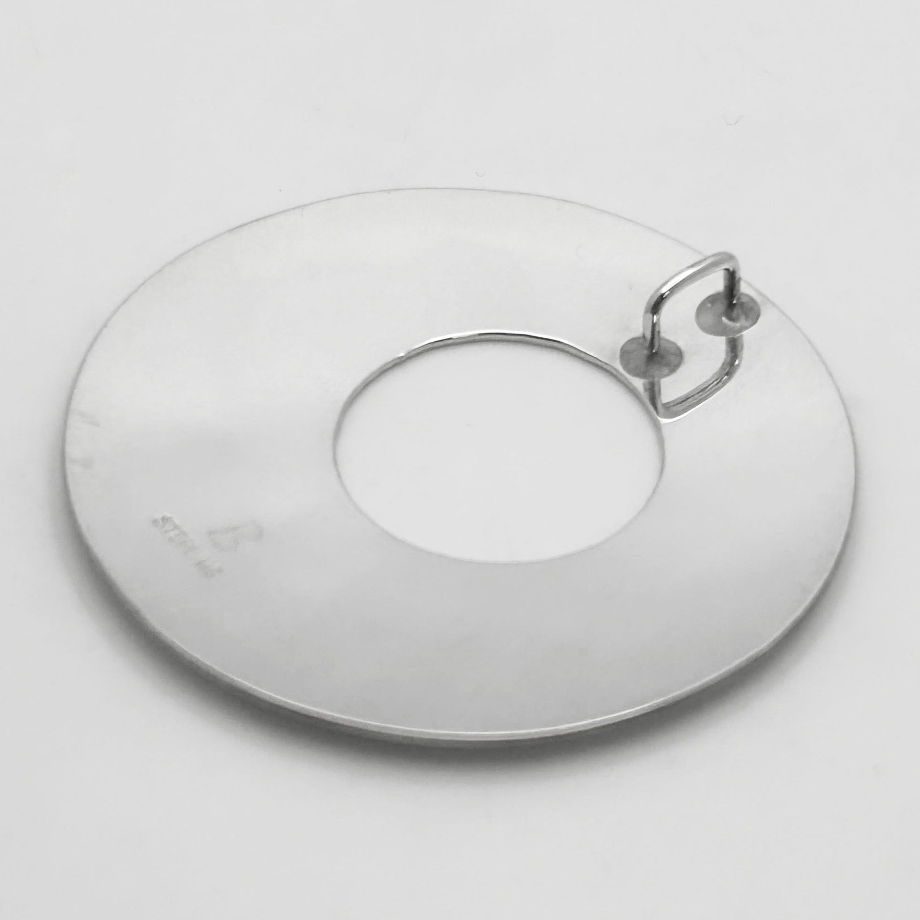 Floral Hoop Pendant